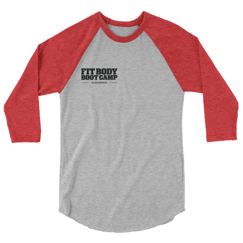 Unisex 3/4 Length Baseball Tee