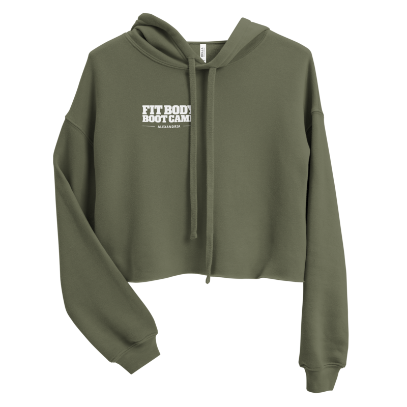 Cropped Pullover Hoodie