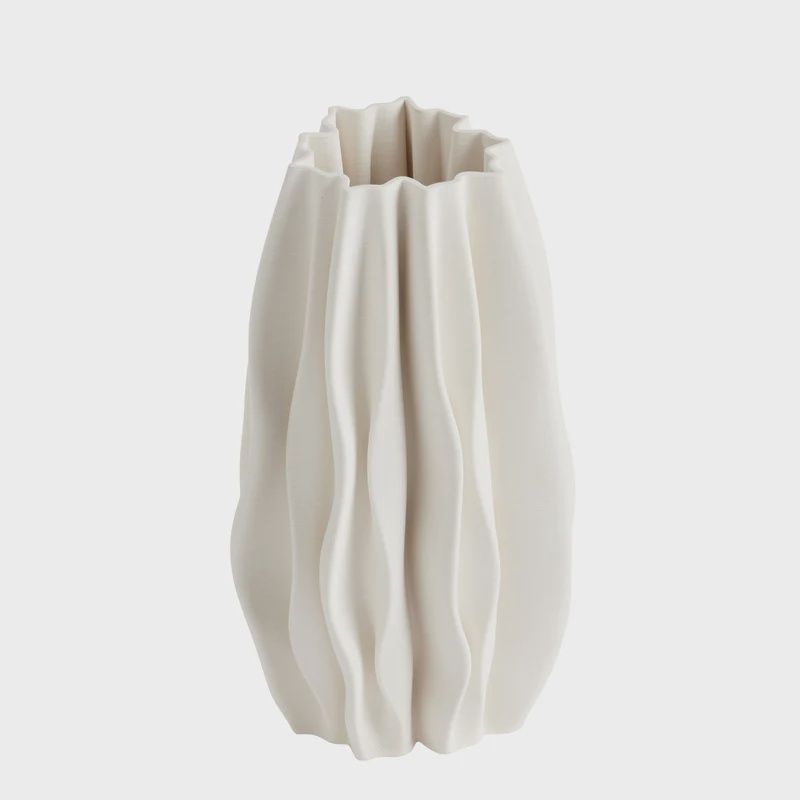 Fern Vase White
