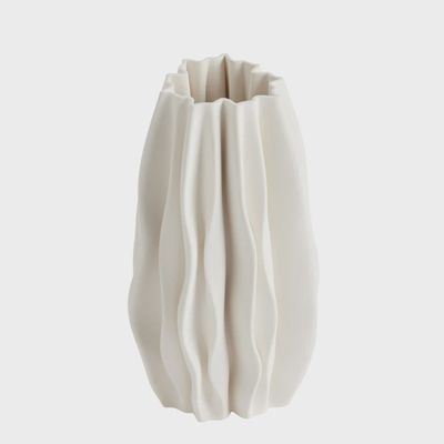 Fern Vase White