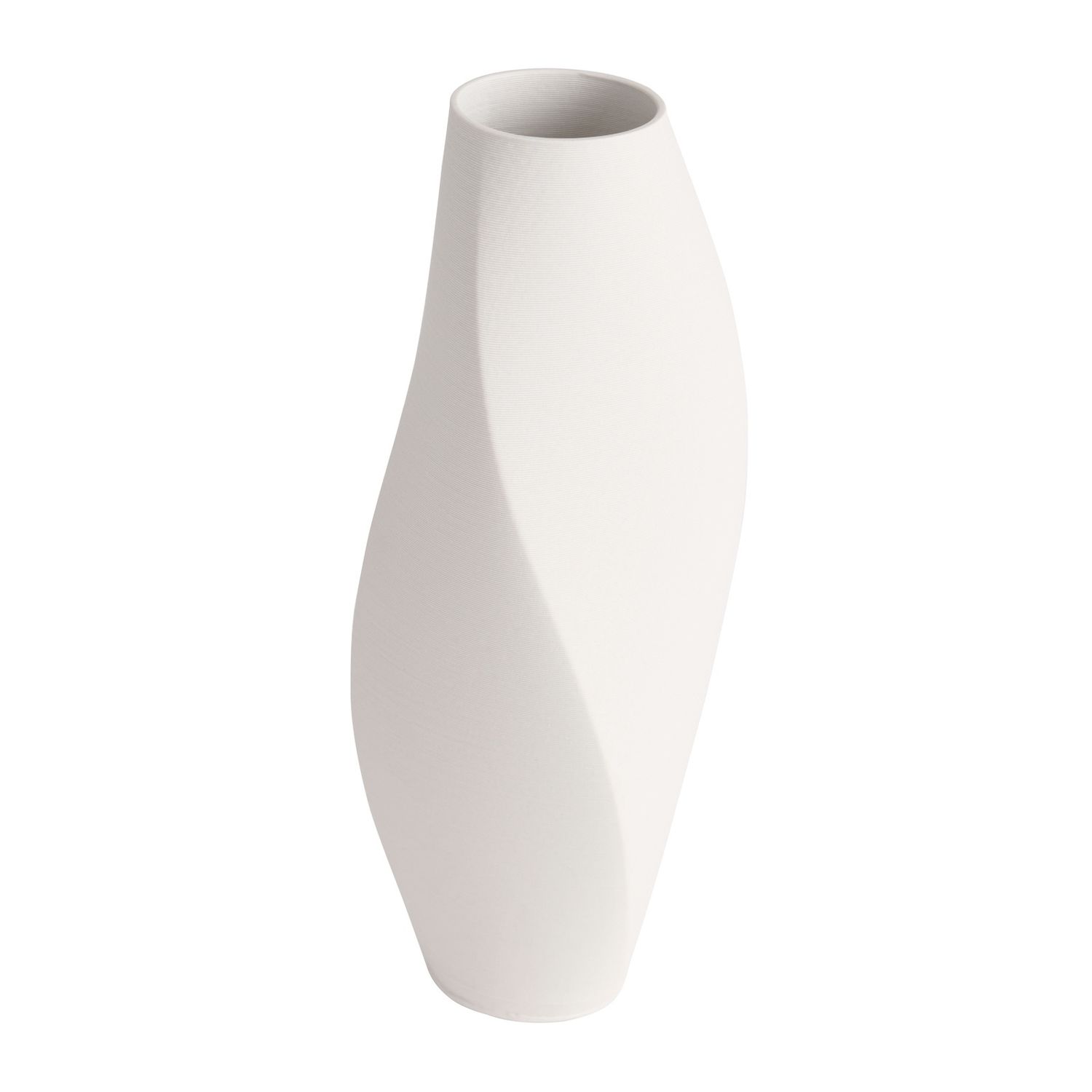 Evie White Vase