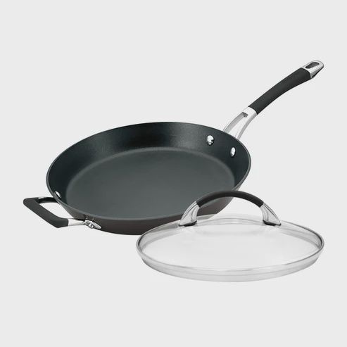 Anolon Endurance+ 30cm French Skillet with Bonus Lid *
