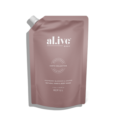 Raspberry Blossom &amp; Juniper Wash Refill