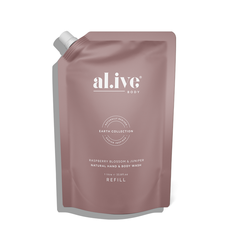 Raspberry Blossom &amp; Juniper Wash Refill