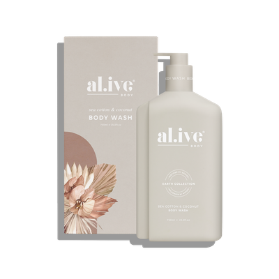 Sea Cotton &amp; Coconut Wash - 750mL