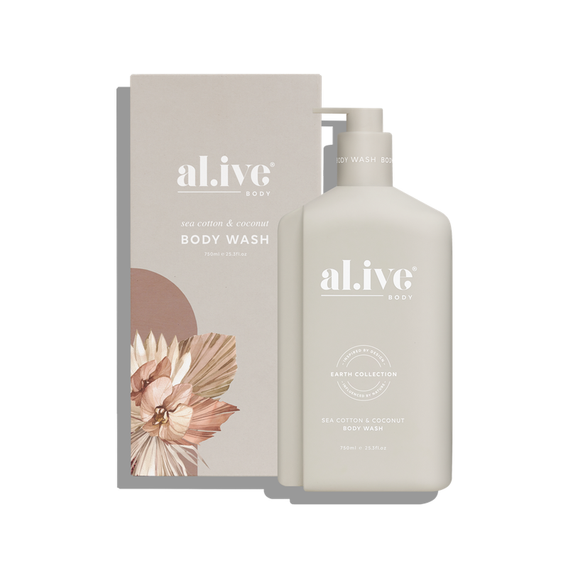 Sea Cotton &amp; Coconut Wash - 750mL