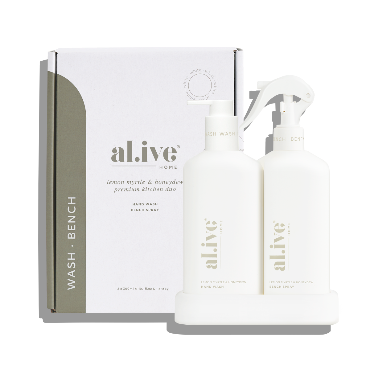 Kitchen Duo - Lemon Myrtle &amp; Honeydew Hand Wash  &amp; Bench Spray