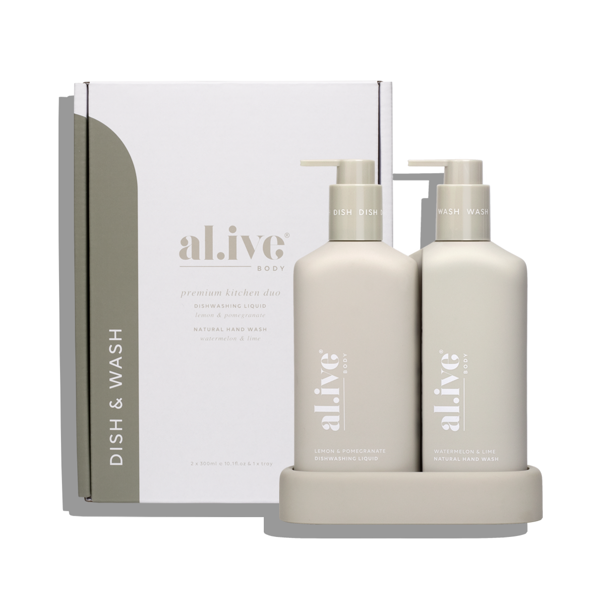 Kitchen Duo - Lemon &amp; Pomegranate Dishwash &amp; Watermelon &amp; Lime Hand Wash