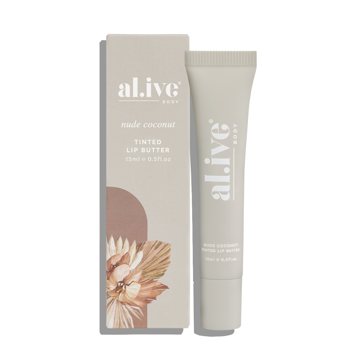 Al.ive Tinted Butter Lip Butter, Scent: Nude Coconut Tinted Lip Butter