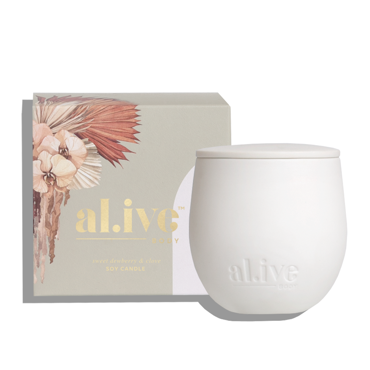 Sweet Dewberry Clove Soy Candle