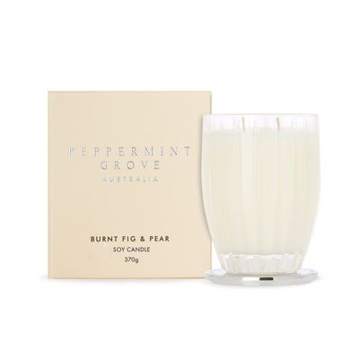 Burnt Fig &amp; Pear Candle - 370g