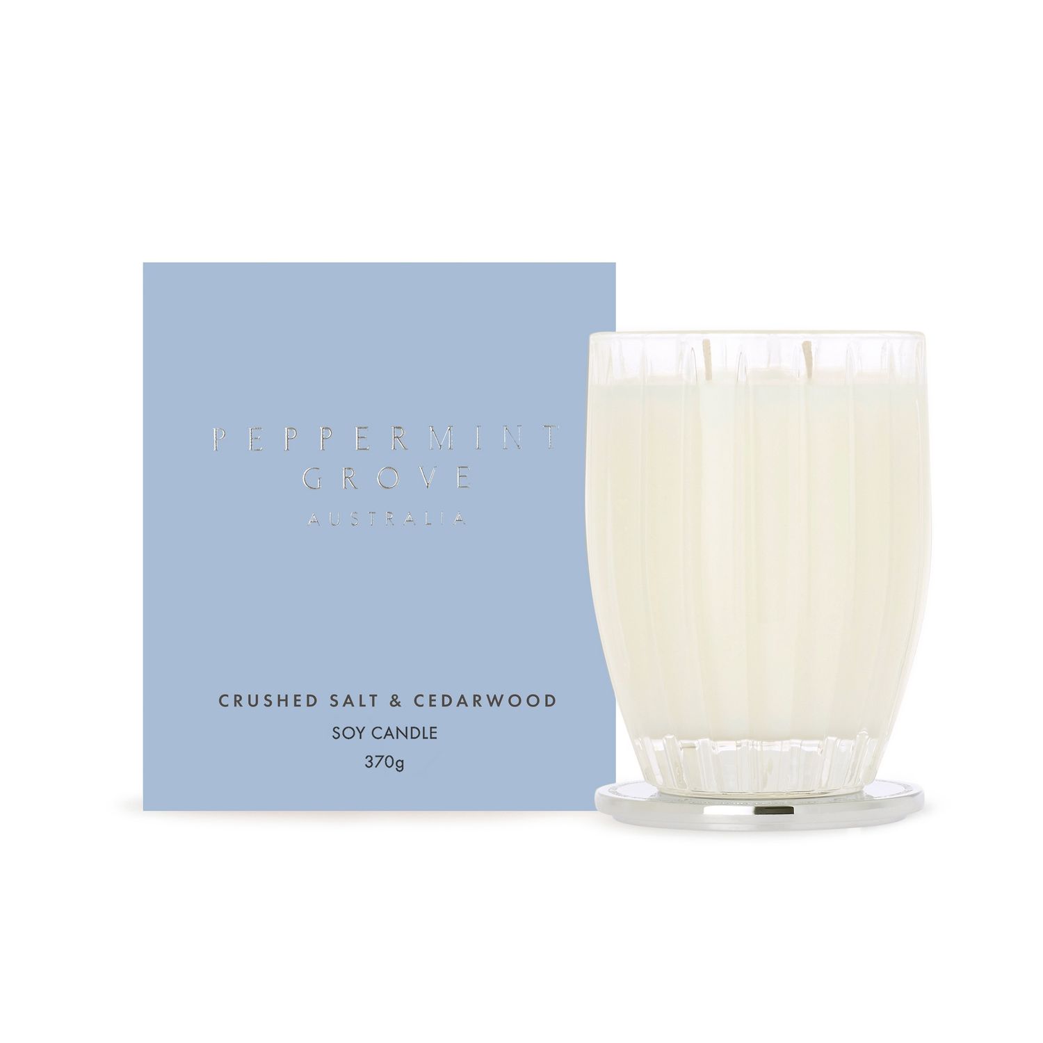 Crushed Salt &amp; Cedarwood Candle