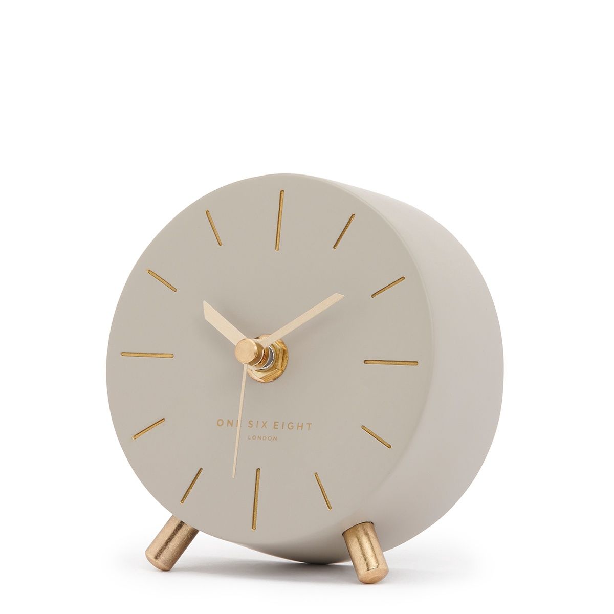 Angelo Mantle Clock, Colour: Grey