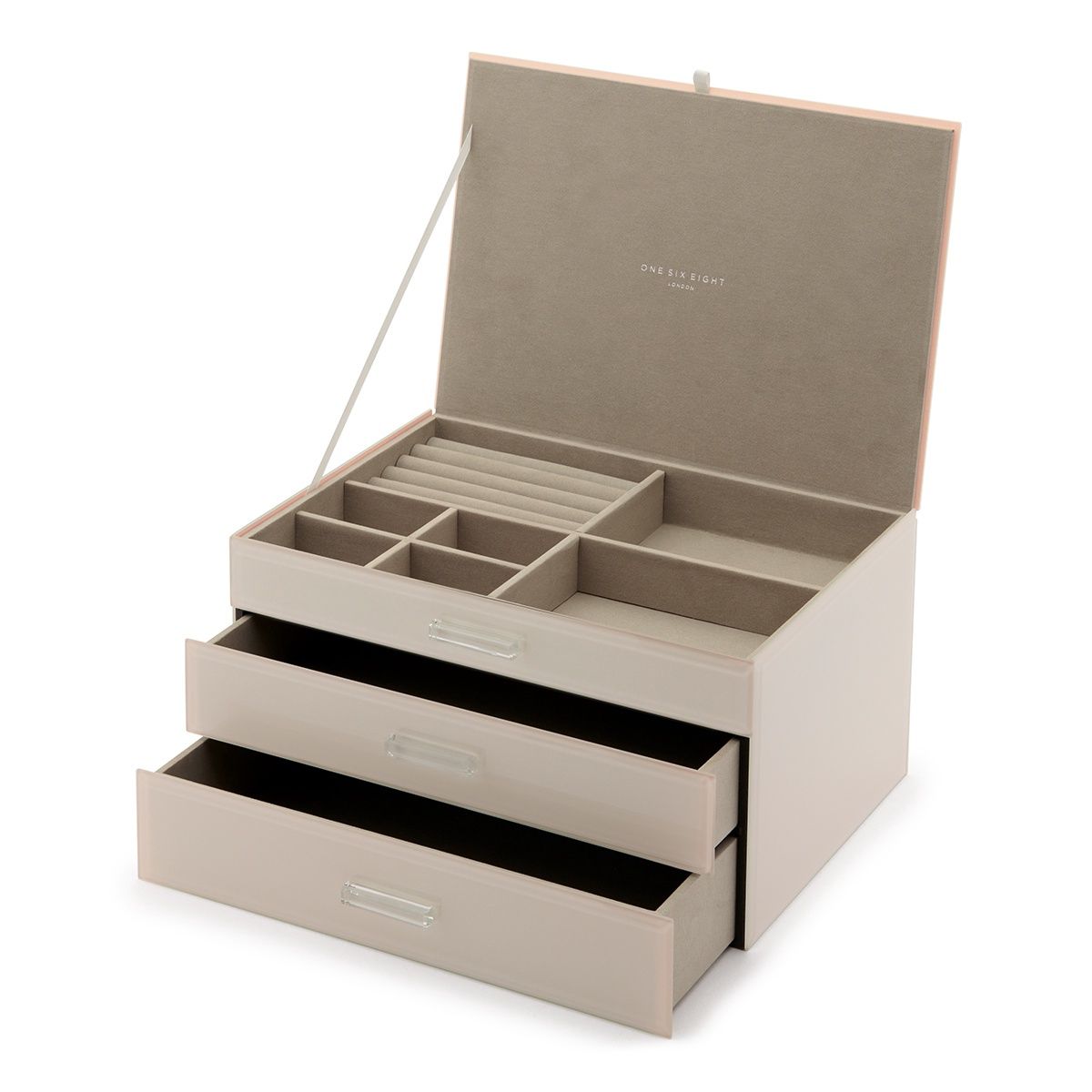 Gabriella XL Jewellery Box - Nude
