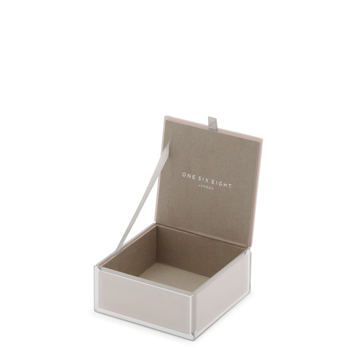 Sara Small Jewellery Box - Nude