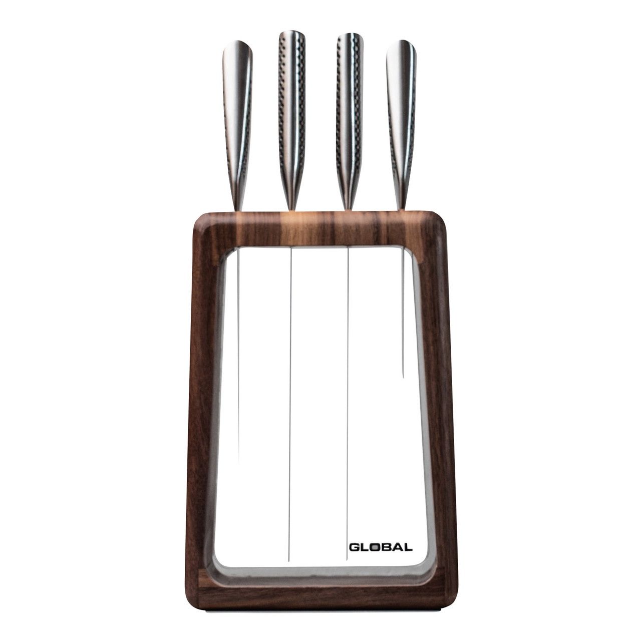 Hashira 5 Piece Knife Block - Walnut *