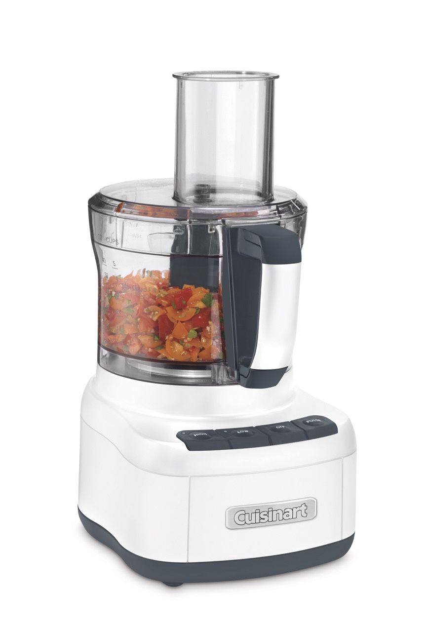 Elemental 8 Cup Food Processor - White