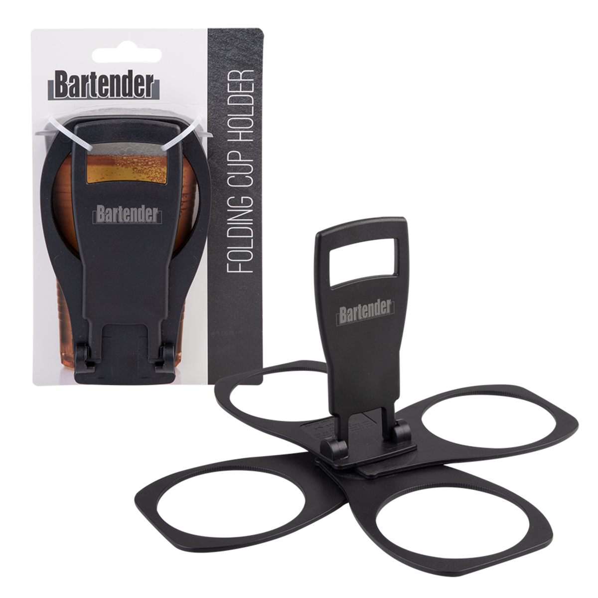 Folding Cup Holder - Black