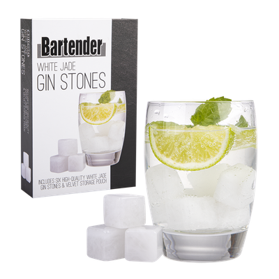 White Jade Gin Stones
