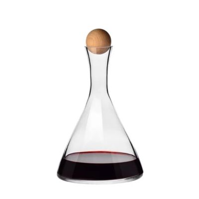 Connoisseur Decanter with Beechwood Stopper 1L *