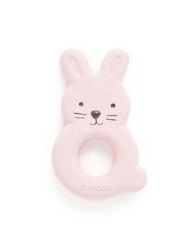 BUNNY TEETHER, Size: OS, Colour: PINK, Season: NON SEASONAL