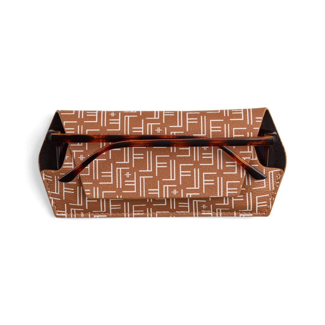 Fox &amp; Leo Vegan Leather Glasses Case