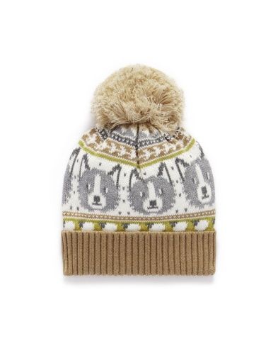 SHEEP DOG BEANIE, Size: S-M, Colour: SHEEP DOG FAIRISLE, Season: W25