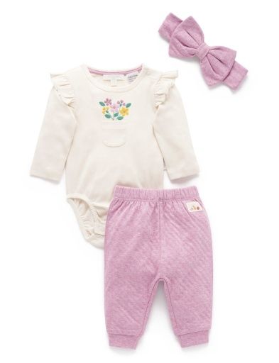 3 PIECE GIFT SET A25, Size: 00, Colour: LAVENDER MELANGE, Season: W25