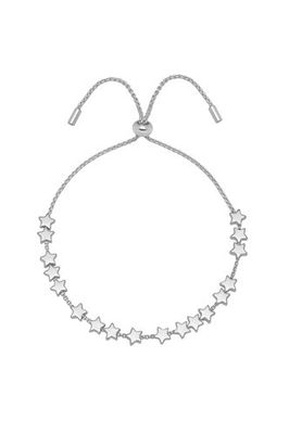 Stars So Bright Chain Slider - Silver Plated