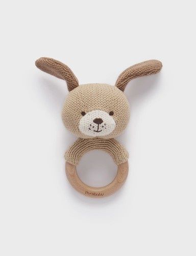 Knitted Dog Rattle