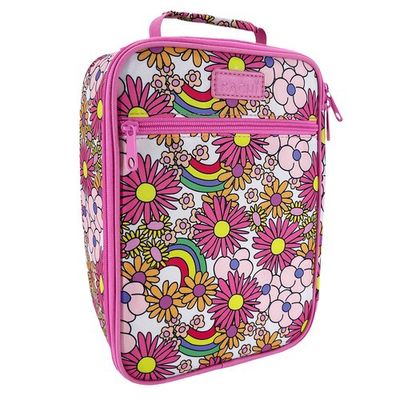 Insulated Junior Lunch Tote - Flower Power