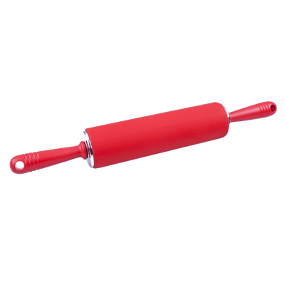 Silicone Rolling Pin Red