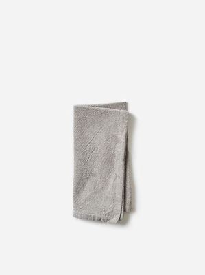 Washed Cotton Napkin Grey 45x45cm