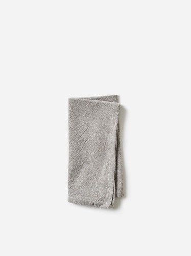 Washed Cotton Napkin Grey 45x45cm