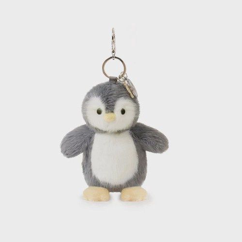 Iggy Penguin Bag Charm (Vegan Angora) 7&quot;/ 18 cm