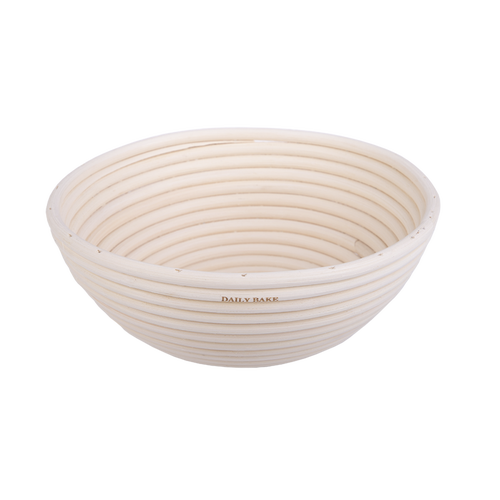 Round Proving Basket - Rattan*