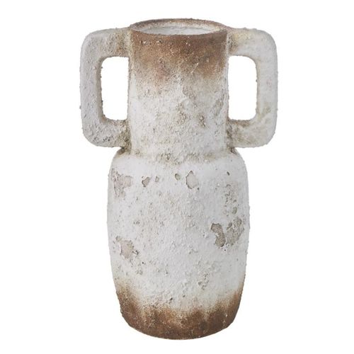 Distressed Two Toned Ceramic Vessel - Large