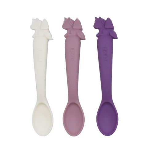 Silicone Spoons 3pk (Unicorn)