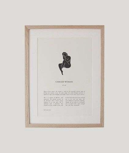 Zodiac Woman Cancer Print