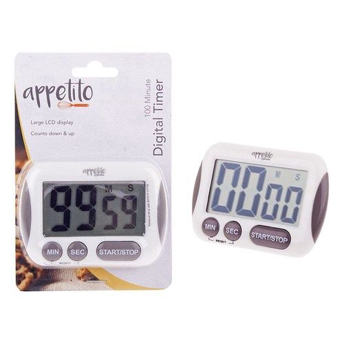 100 Minute Digital Timer - LCD Display