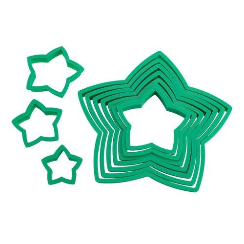 Star Christmas Tree Cookie Cutter Set