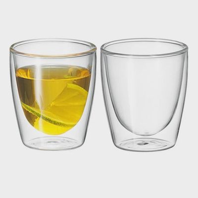 Caffe Twin Wall Glass Set 2 150ml *