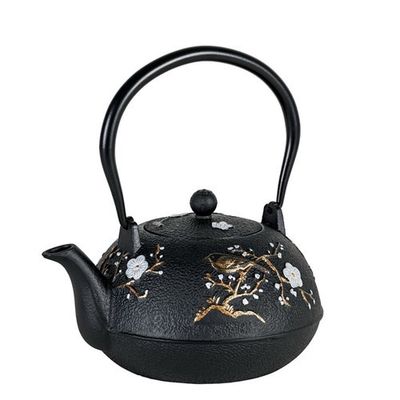 Cherry Blossom Cast Iron Teapot 1.1L*