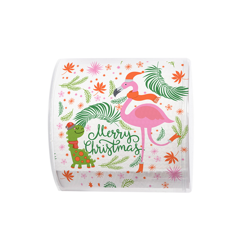 Christmas Toilet Paper - Dino Fun