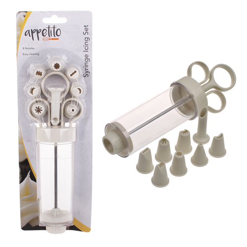 Syringe Icing Set With 8 Nozzles