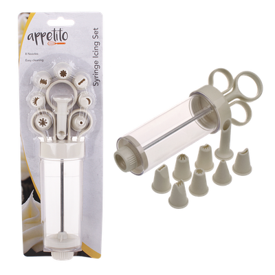 Syringe Icing Set With 8 Nozzles