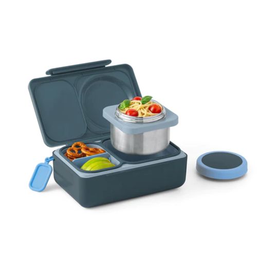 OmieBoxUp  Hot &amp; Cold Bento Box - Graphite