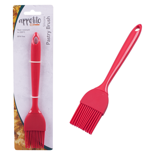 Silicone Red Pastry Brush