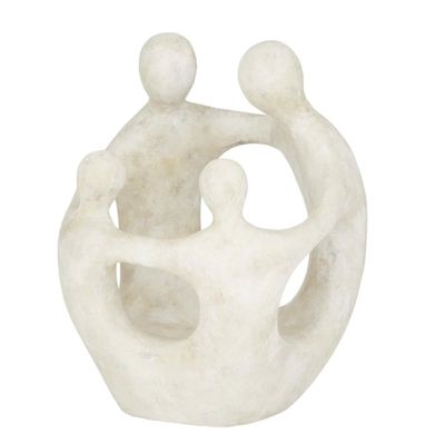 Kindred Sculpture 30cm Stone