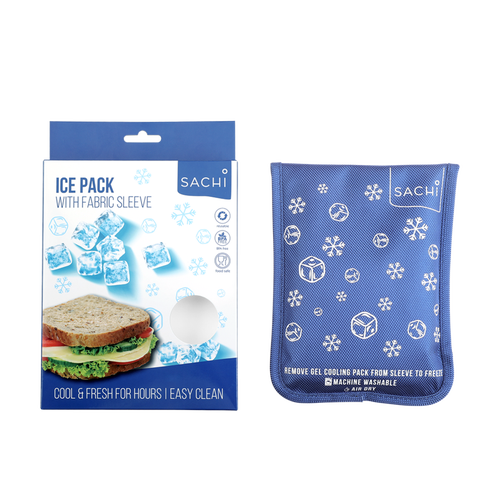 Ice Gel Pack with  Fabric Sleeve - Medium